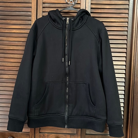 George Other - George Mens Size Large Thick Zip Up Hoodie Sweatshirt